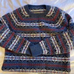 Vintage Knit Winter/holiday Sweater